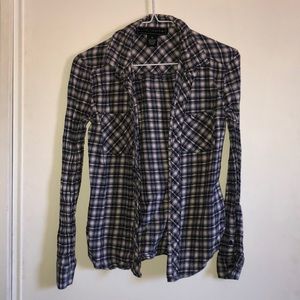 Flannel button up shirt